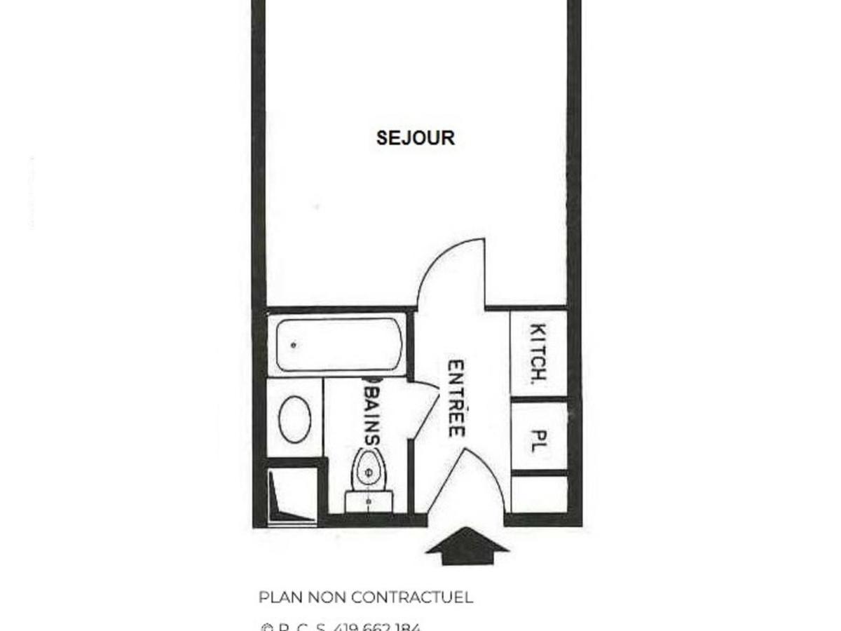 Apartament Studio Cosy 2 Pers, Ski Aux Pieds, Centre Des Menuires, Tout Equipe - Fr-1-452-40 Saint-Martin-de-Belleville Zewnętrze zdjęcie